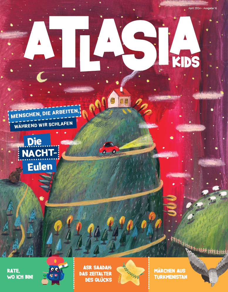 Atlasia 16 - April 2024 (Zeitschrift für Kinder)