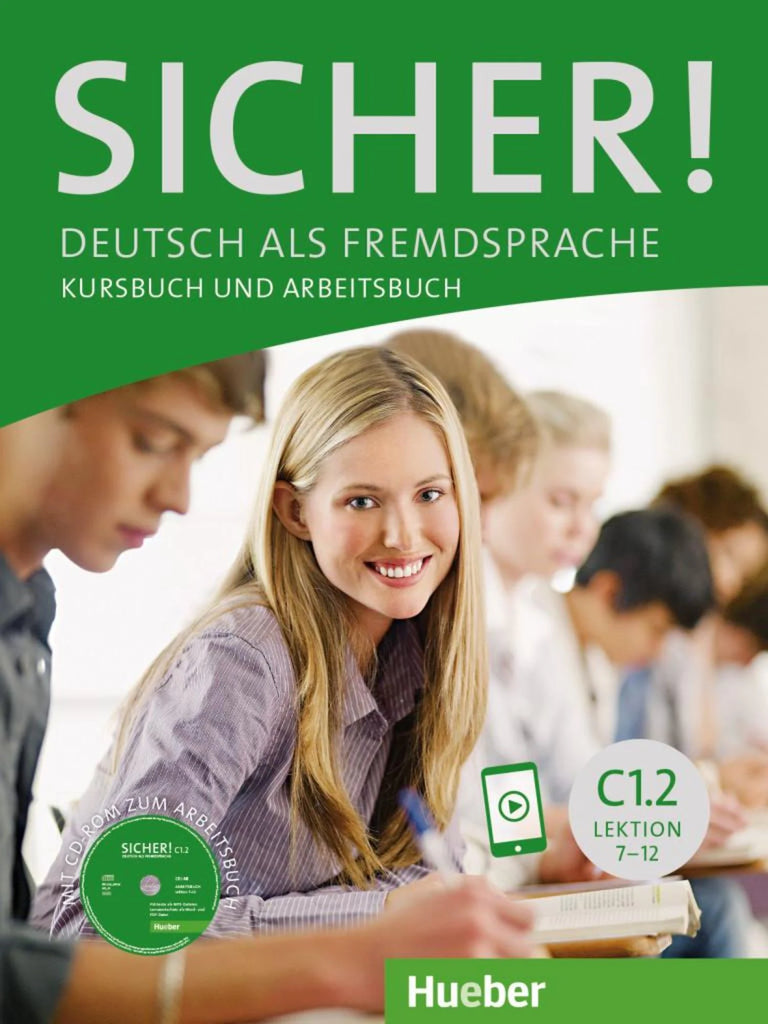 Sicher! C1/2. Kurs- und Arbeitsbuch mit Cd-Rom Lektion 7-12