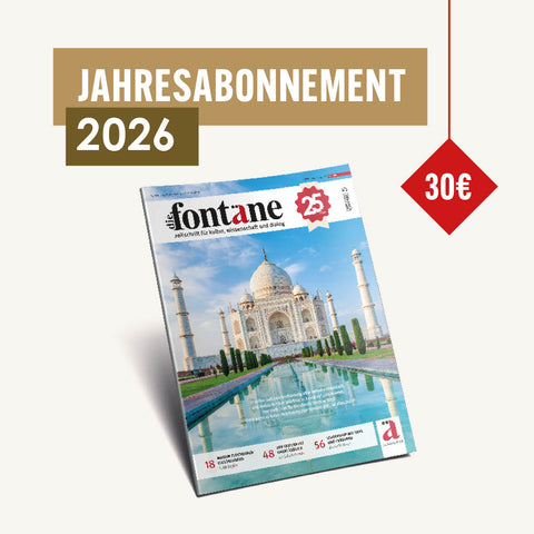Die Fontäne Jahresabo- 2026