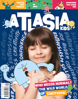 Atlasia 28 - April 2025 (Zeitschrift für Kinder)