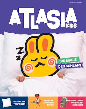 Atlasia 38 - Februar 2026 (Zeitschrift für Kinder)