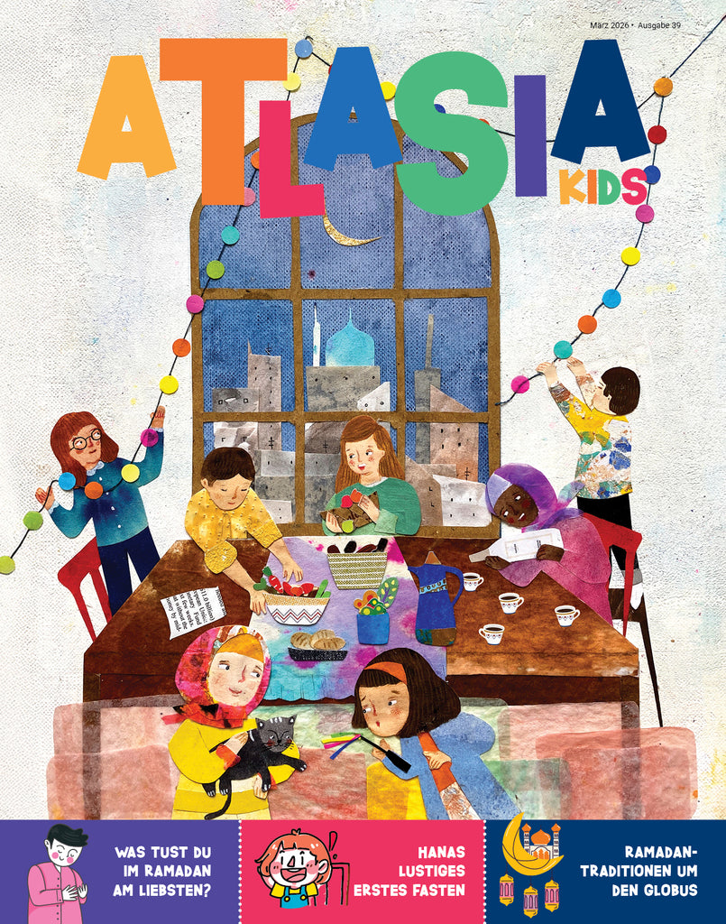 Atlasia 39 - März 2026 (Zeitschrift für Kinder)