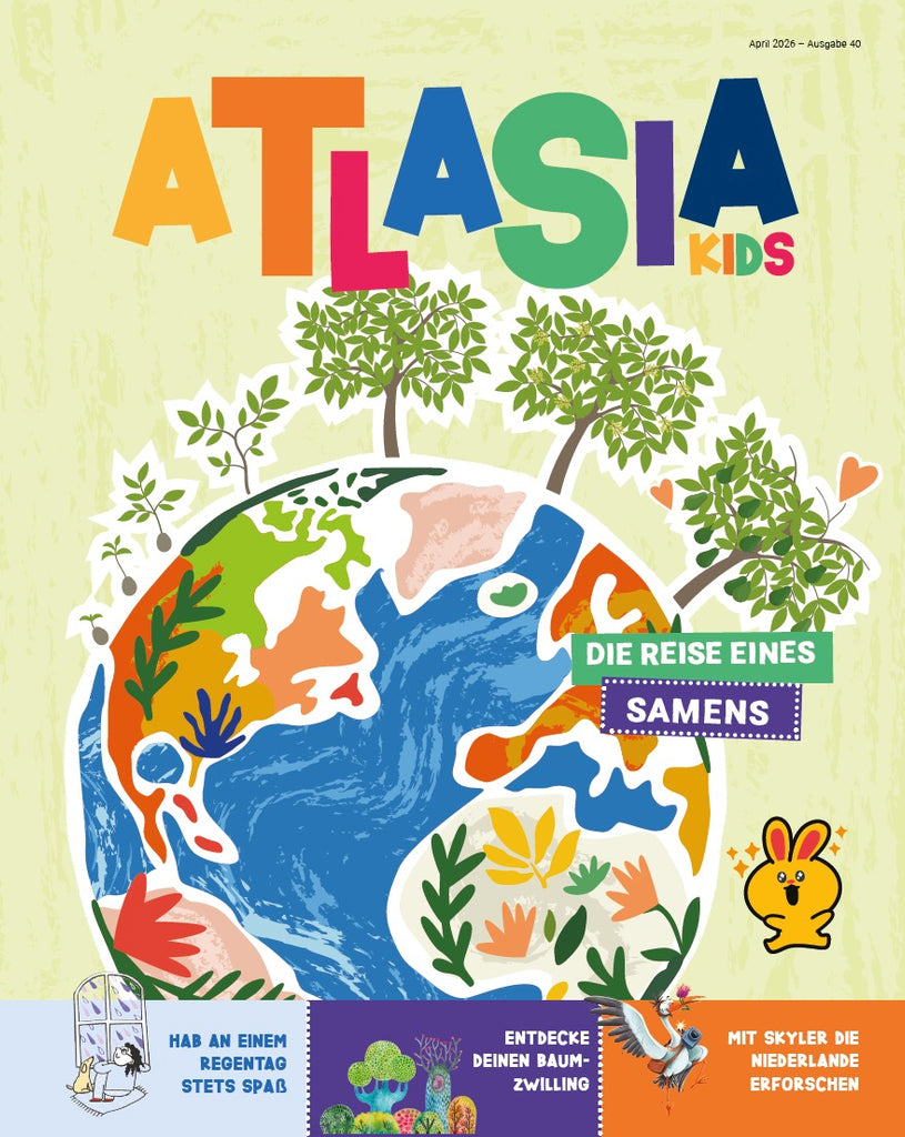Atlasia 40 - April 2026 (Zeitschrift für Kinder)
