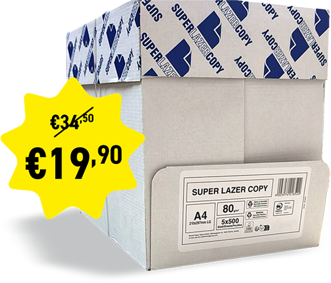 Kopierpapier 5 Pakung  (5x500 Blatt) , 80 G/m², Din A4