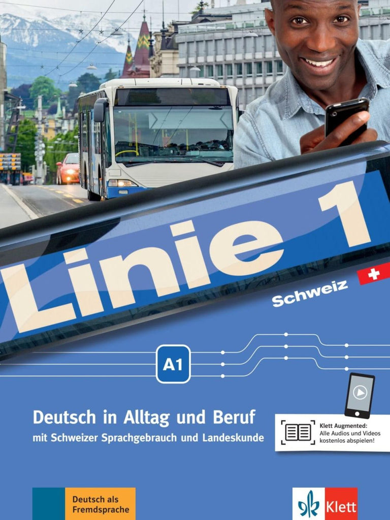 Linie 1 Schweiz A1. Kurs- und Übungsbuch mit DVD-ROM