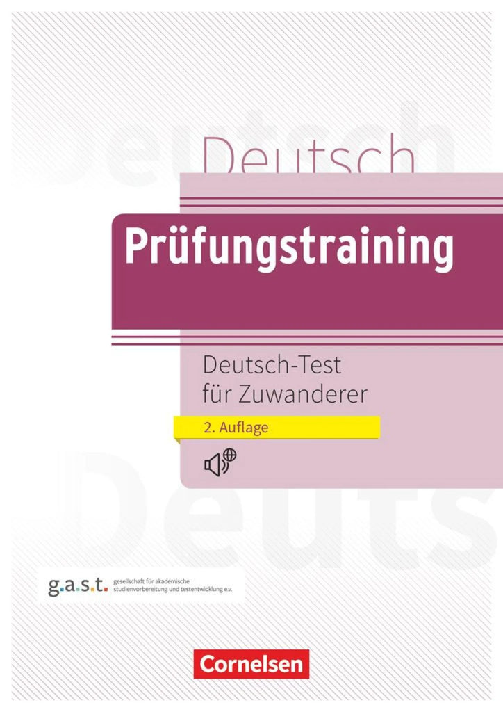 Prüfungstraining DaF. Deutsch-Test für Zuwanderer