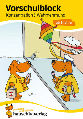 Vorschulblock – Konzentration und Wahrnehmung ab 5 Jahre