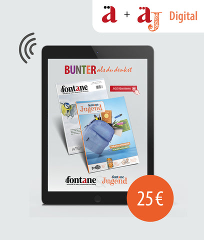 Die Fontäne Digital Jahresabo (8 Digitale Ausgaben)
