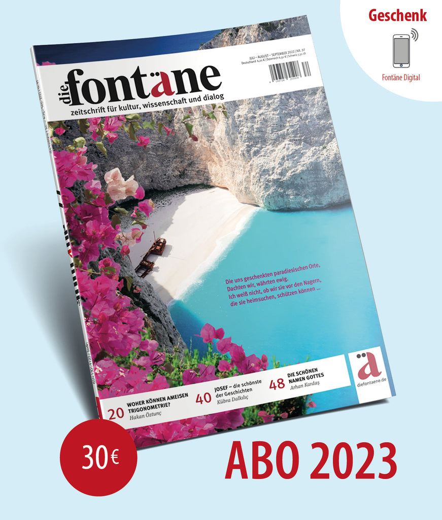 Die Fontäne Jahresabo 2023 (4 Zeitschriften)