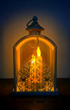 3 Kerzenleuchter Ramadan Ornament (Led Light)