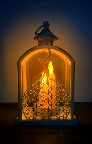 3 Kerzenleuchter Ramadan Ornament (Led Light)