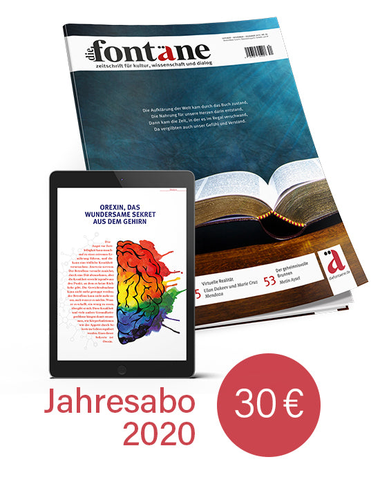 Die Fontäne Jahresabo 2020 (4 Zeitschriften)